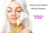 Limpeza de pele profunda + peeling diamantado